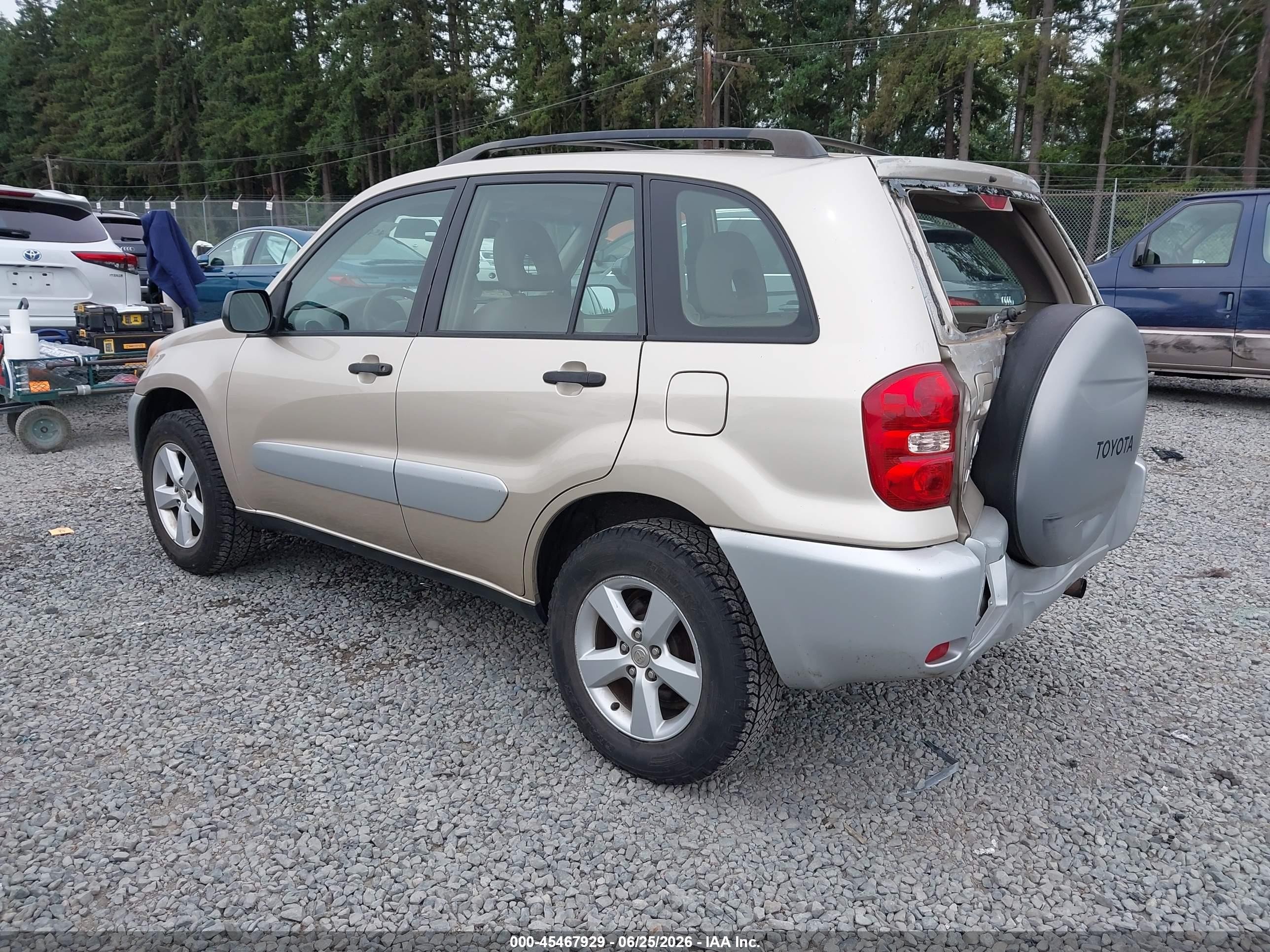 2005 Toyota Rav4   Gold vin: JTEHD20V950063048