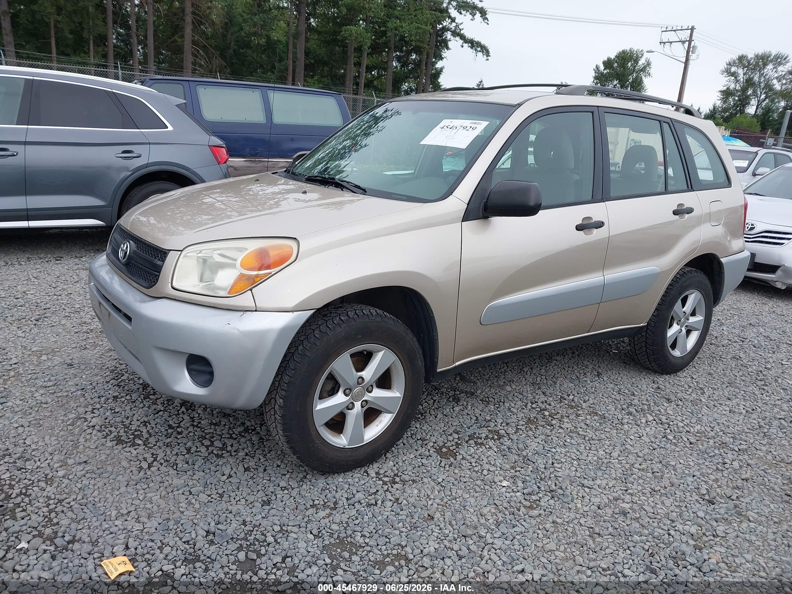 2005 Toyota Rav4   Gold vin: JTEHD20V950063048