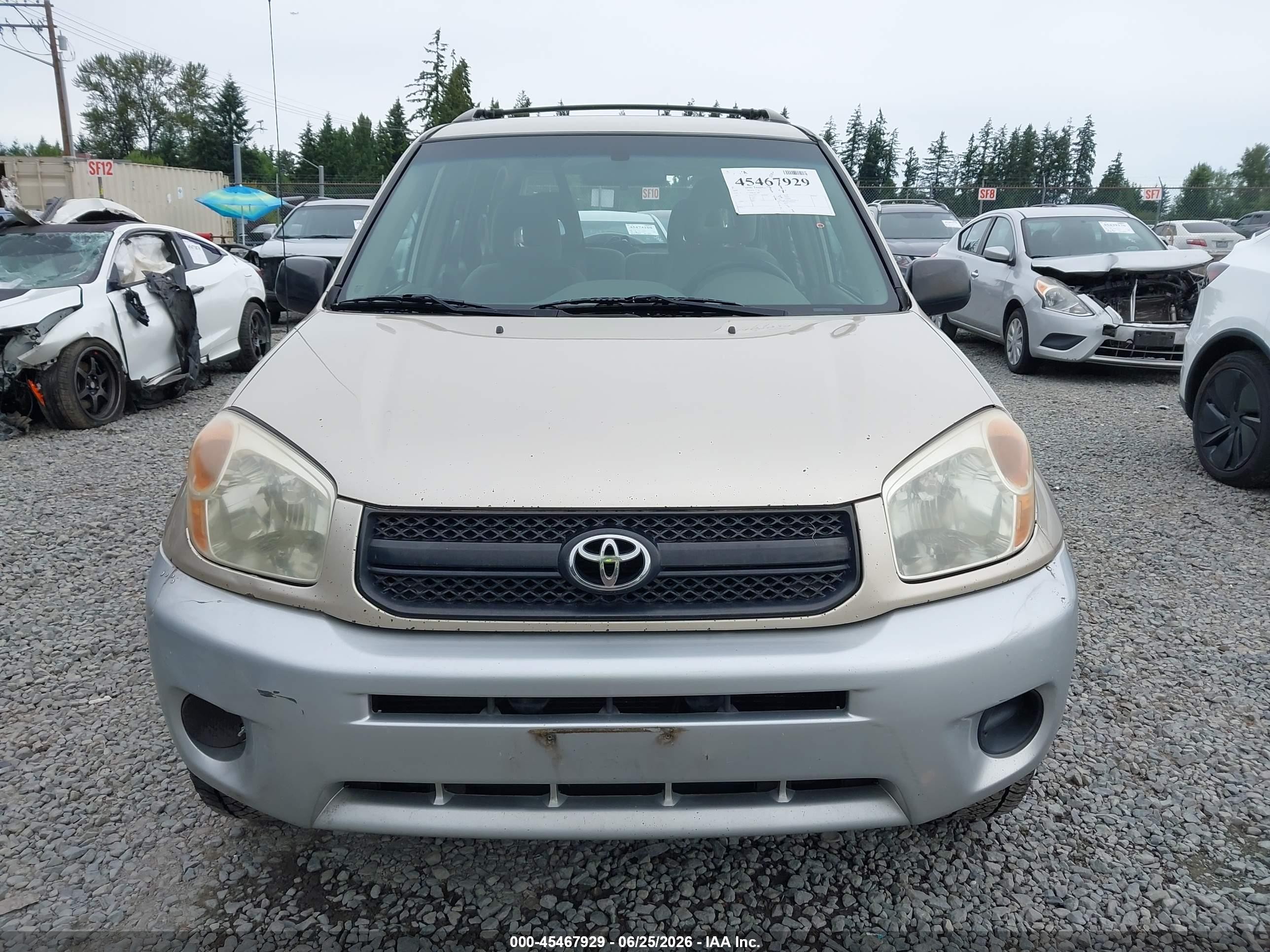 2005 Toyota Rav4   Gold vin: JTEHD20V950063048