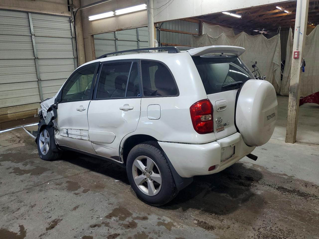 2005 Toyota Rav4 Base White vin: JTEHD20V950063891