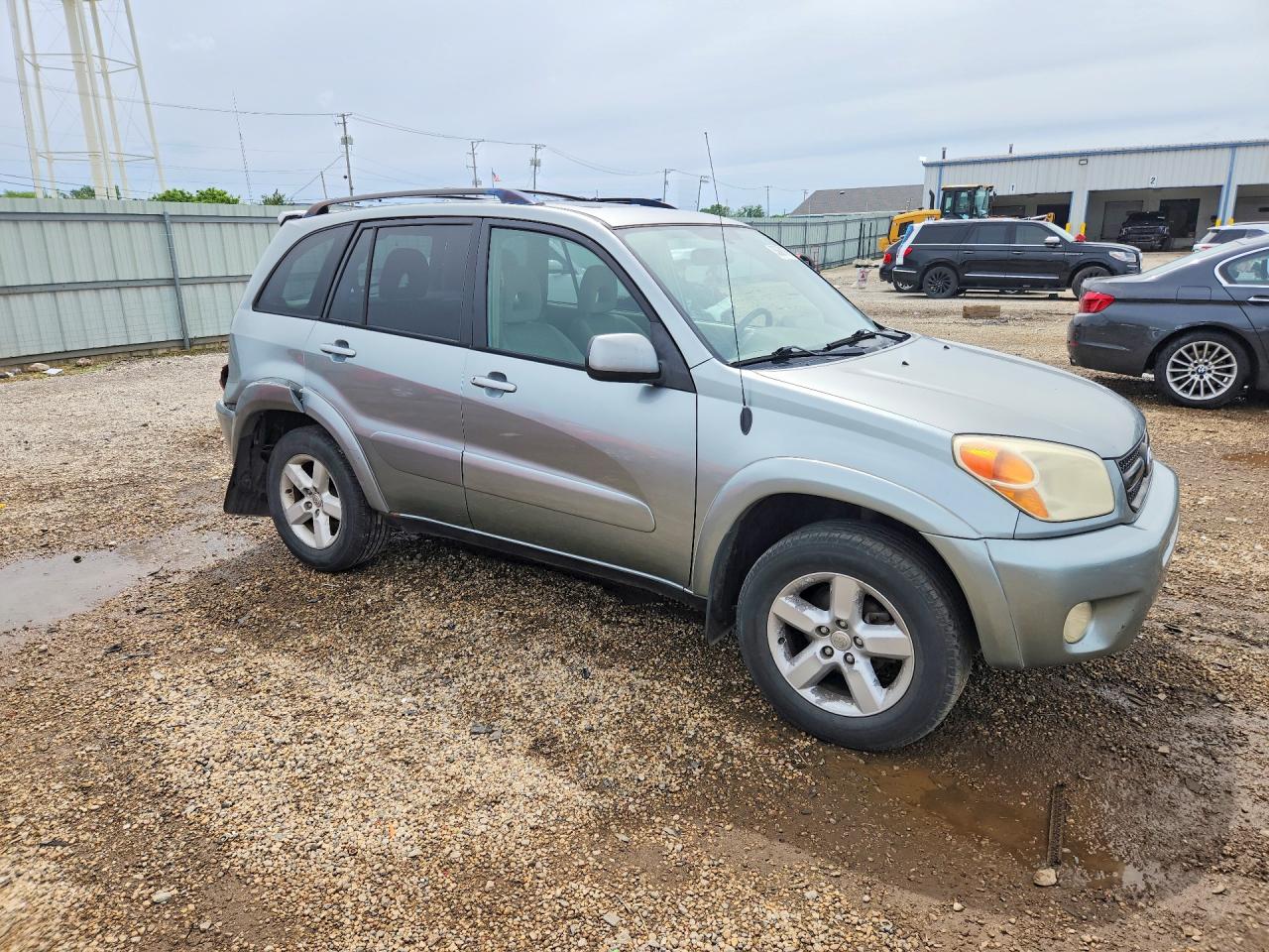 2005 Toyota Rav4 Base Silver vin: JTEHD20V950069710