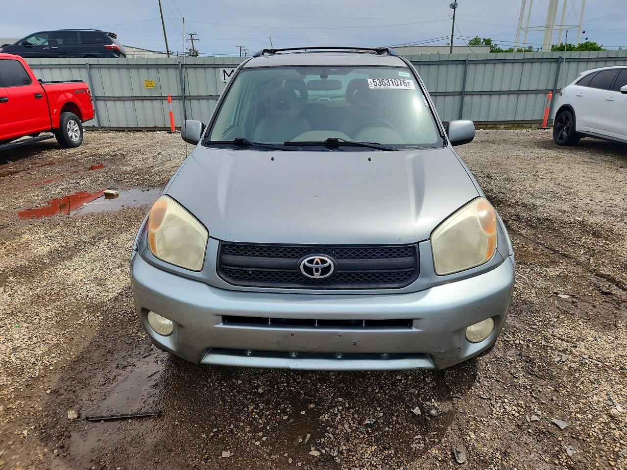 2005 Toyota Rav4 Base Silver vin: JTEHD20V950069710