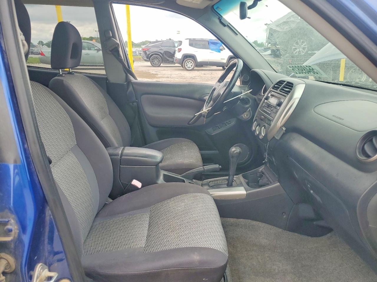 2005 Toyota Rav4 Base Blue vin: JTEHD20V956040656