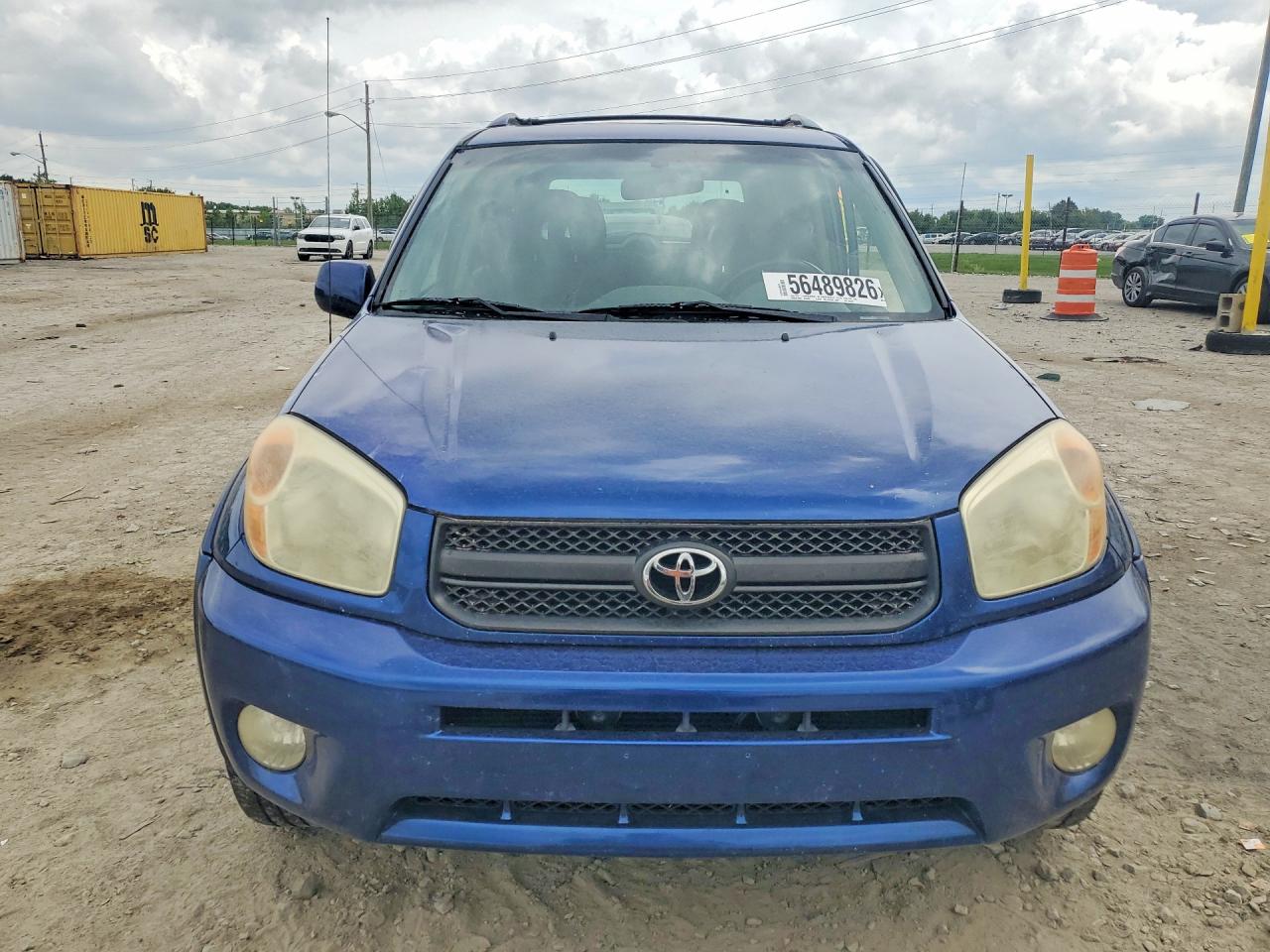 2005 Toyota Rav4 Base Blue vin: JTEHD20V956040656