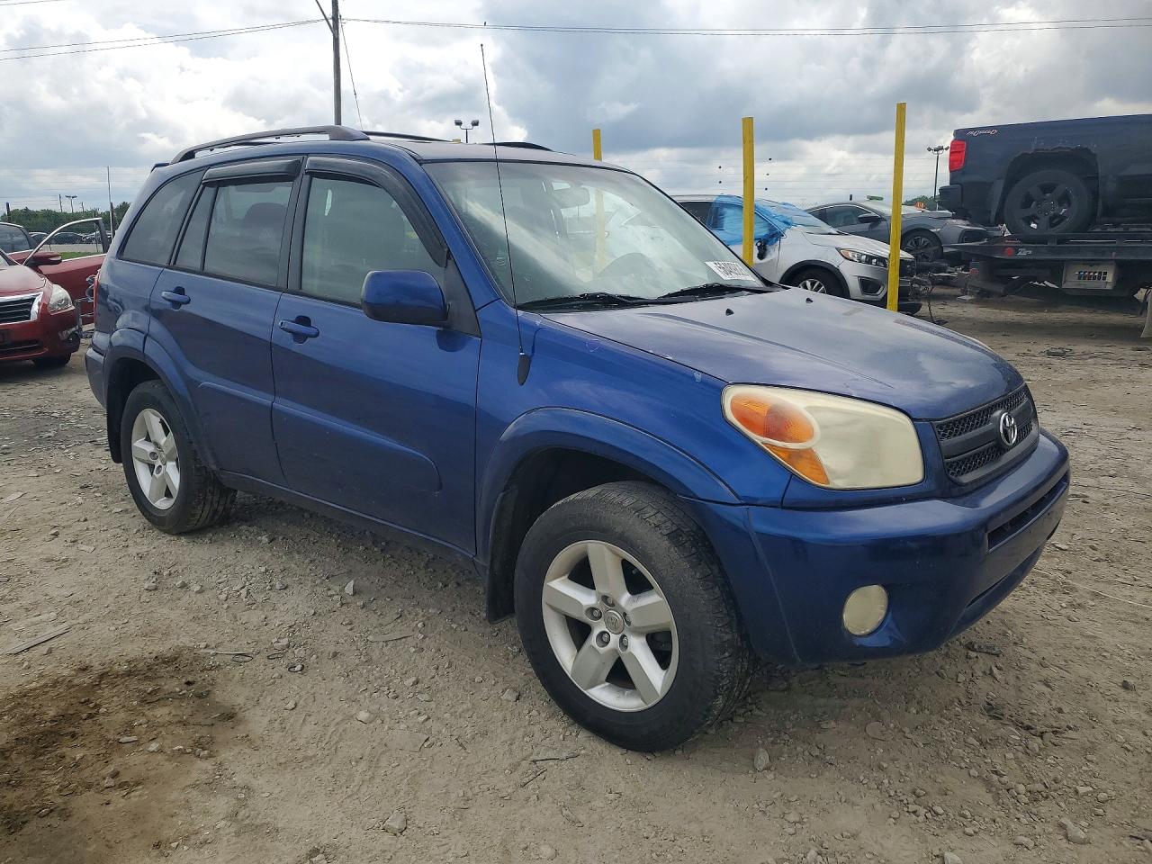 2005 Toyota Rav4 Base Blue vin: JTEHD20V956040656