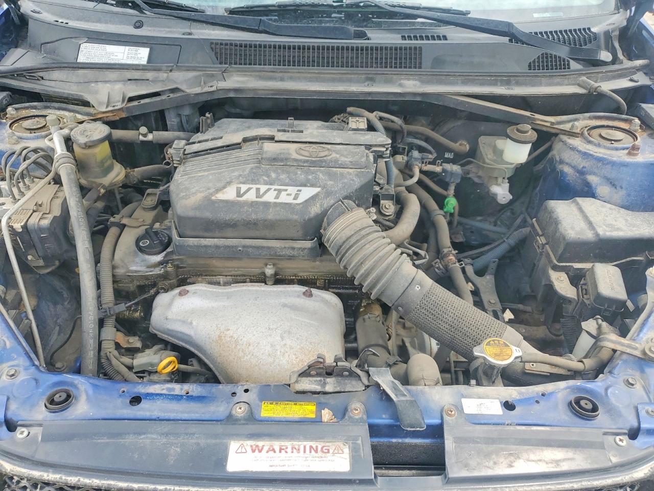 2005 Toyota Rav4 Base Blue vin: JTEHD20V956040656