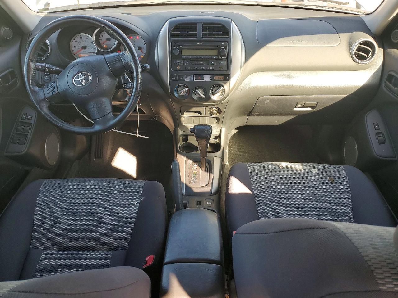 2004 Toyota Rav4 Base Silver vin: JTEHD20VX40014732