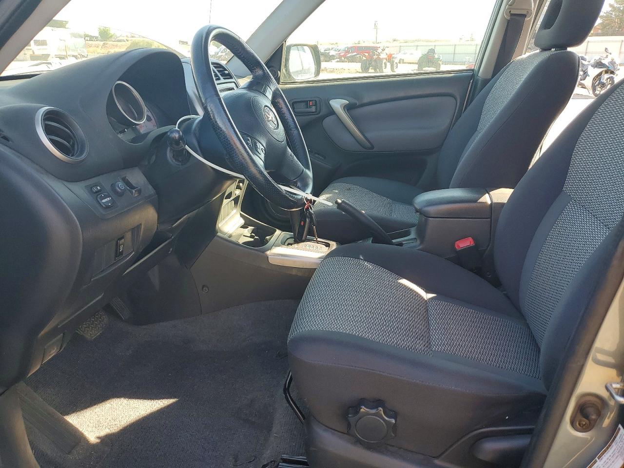 2004 Toyota Rav4 Base Silver vin: JTEHD20VX40014732