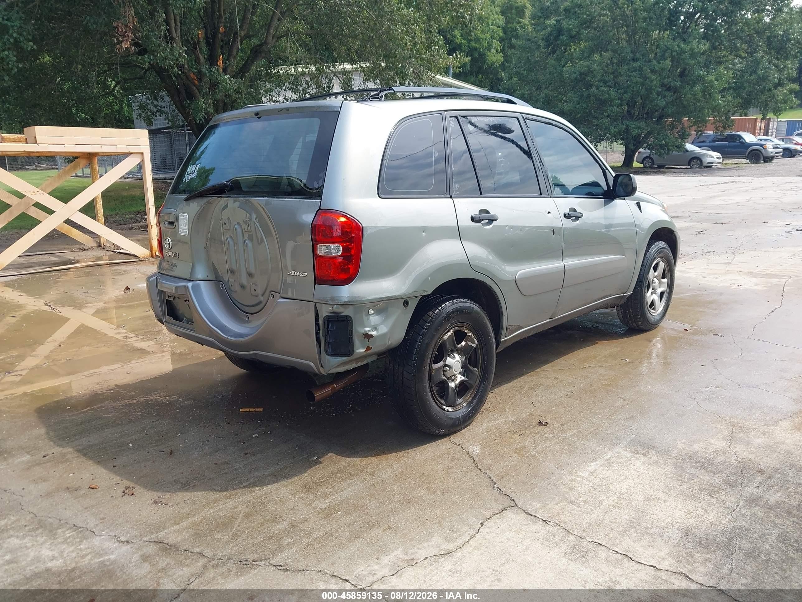 2004 Toyota Rav4   Silver vin: JTEHD20VX40020305