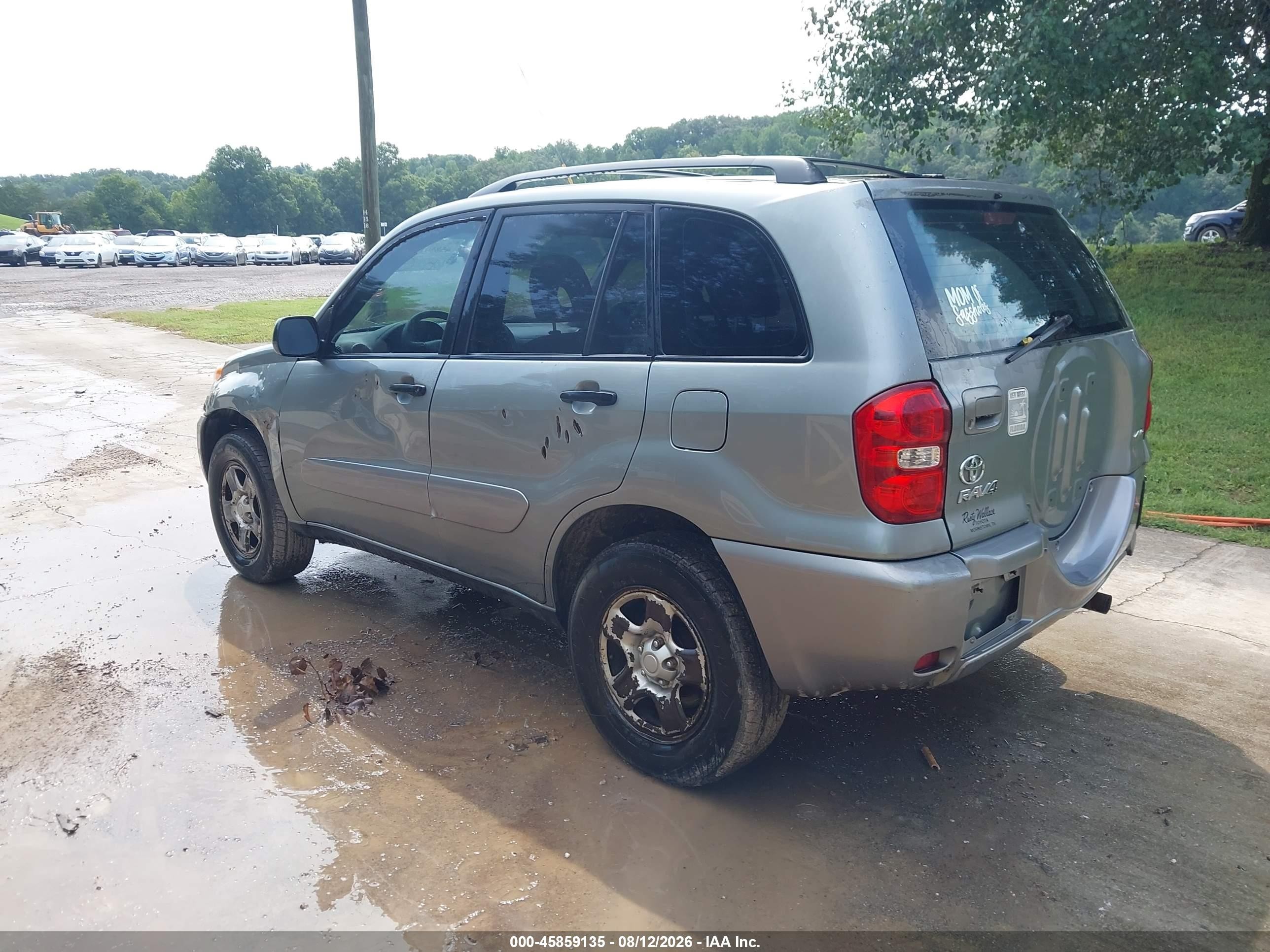 2004 Toyota Rav4   Silver vin: JTEHD20VX40020305