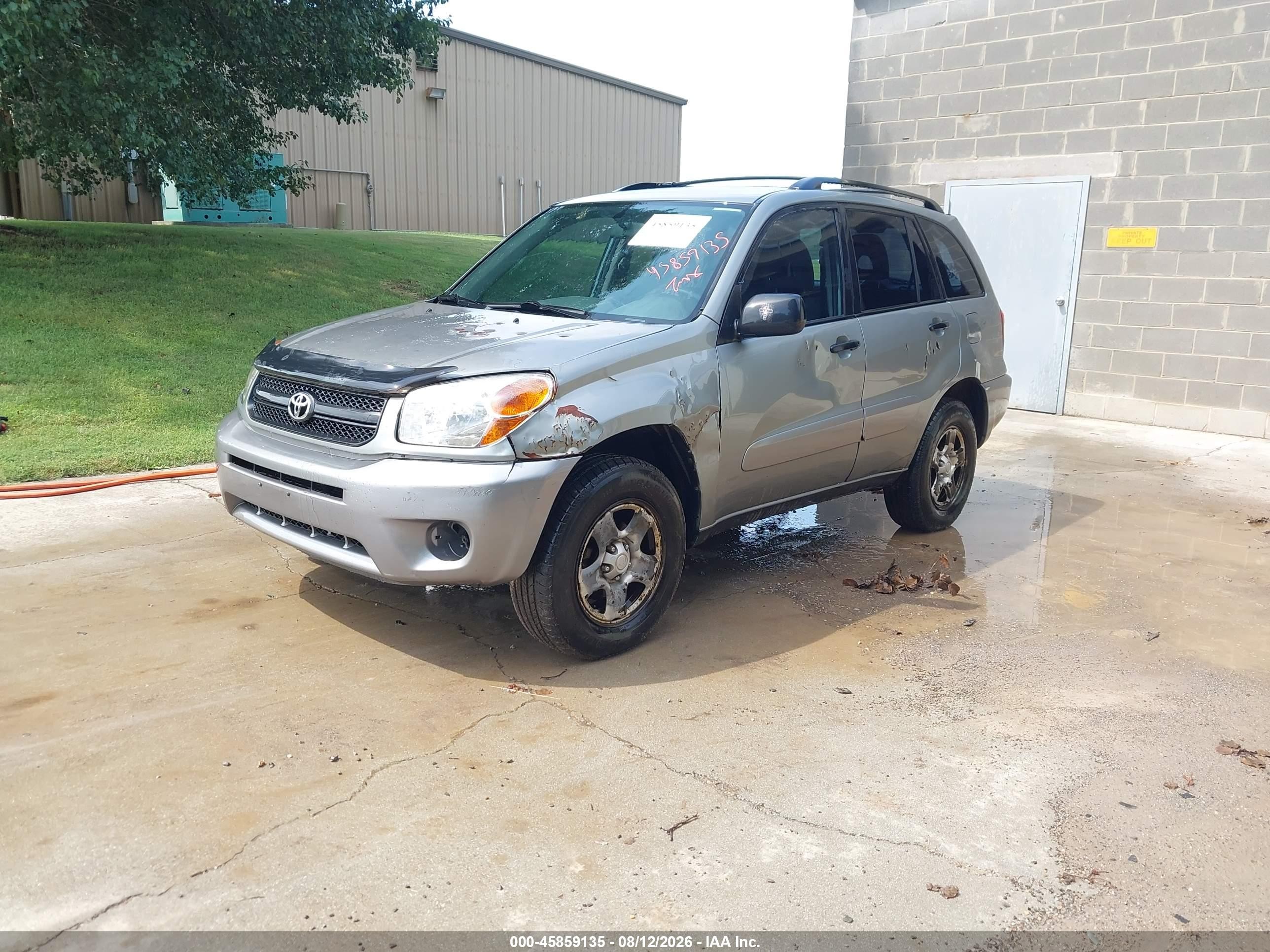 2004 Toyota Rav4   Silver vin: JTEHD20VX40020305