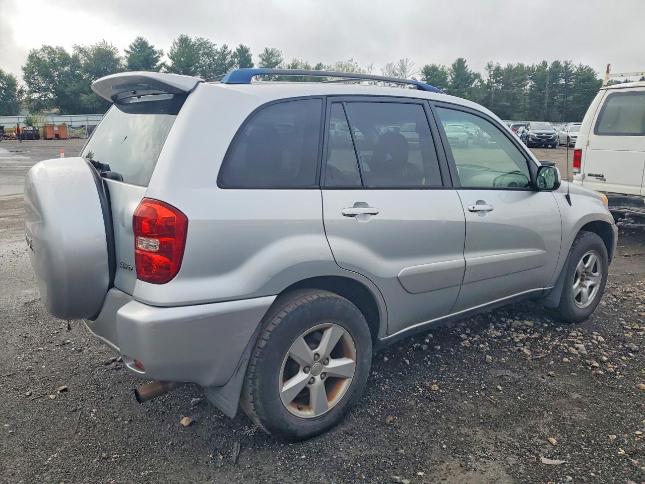 2005 Toyota Rav4 Base Серебряный vin: JTEHD20VX50051765