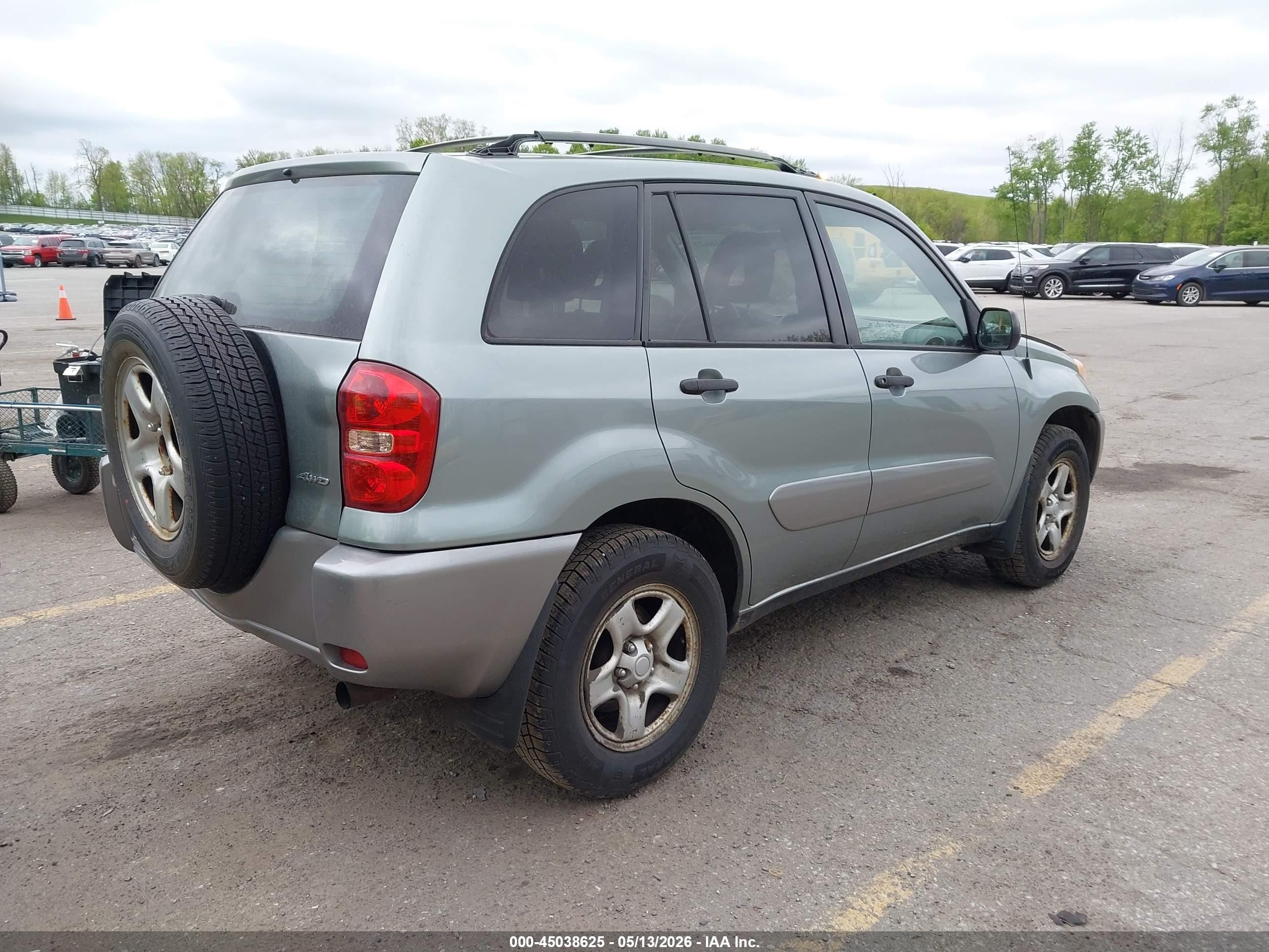 2005 Toyota Rav4   Gray vin: JTEHD20VX50066511