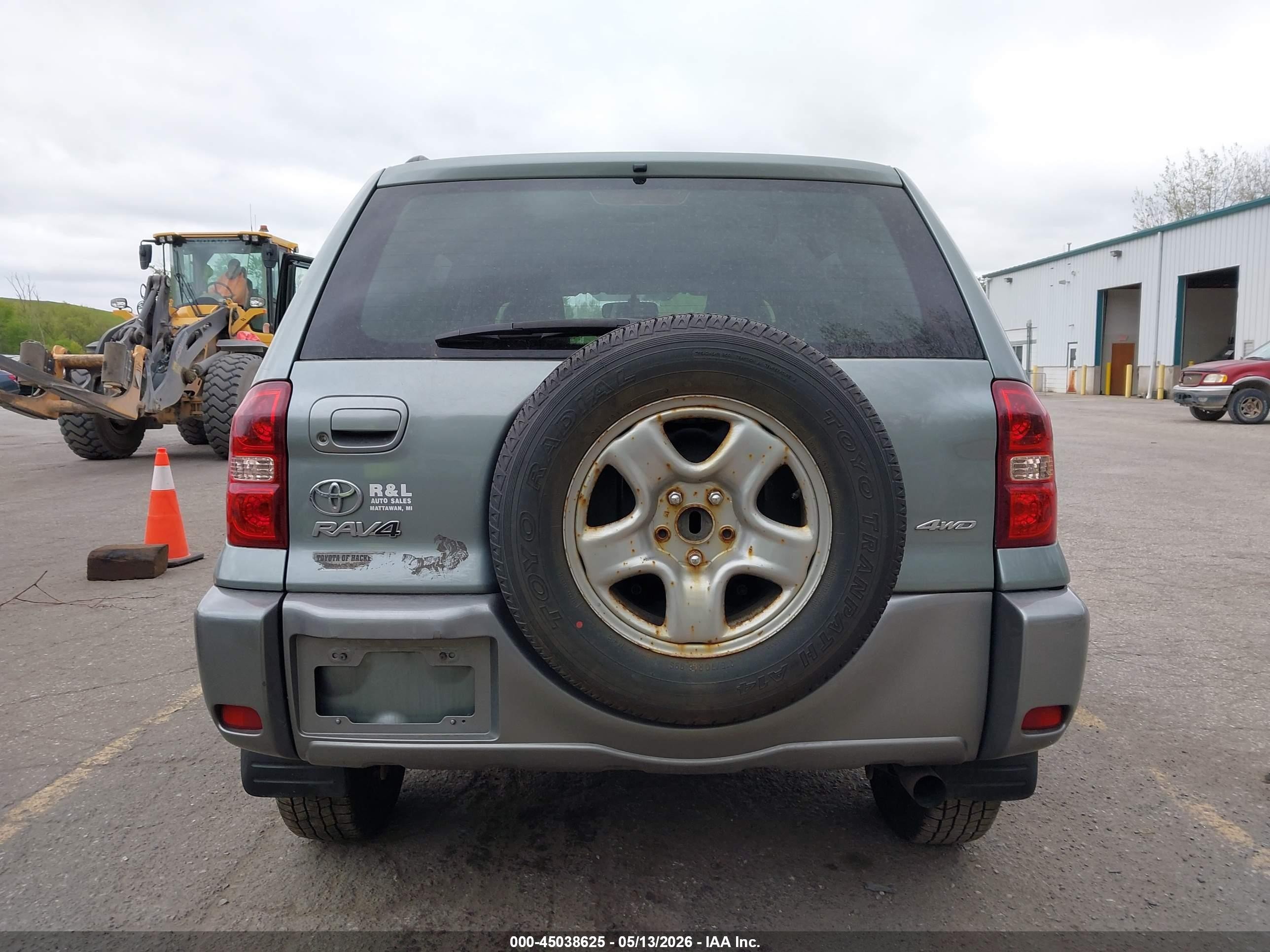 2005 Toyota Rav4   Gray vin: JTEHD20VX50066511
