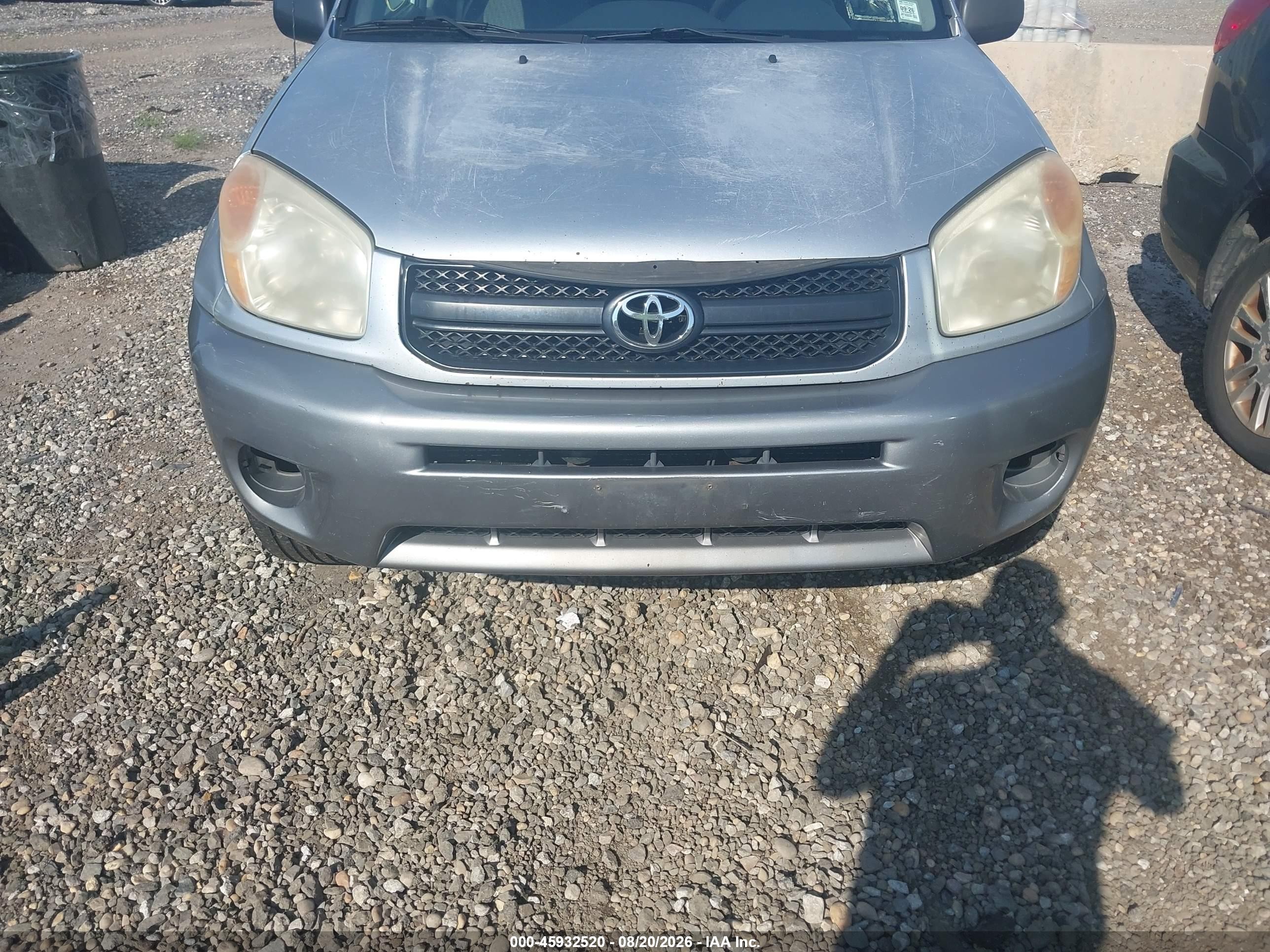 2005 Toyota Rav4   Серый vin: JTEHD20VX56023655