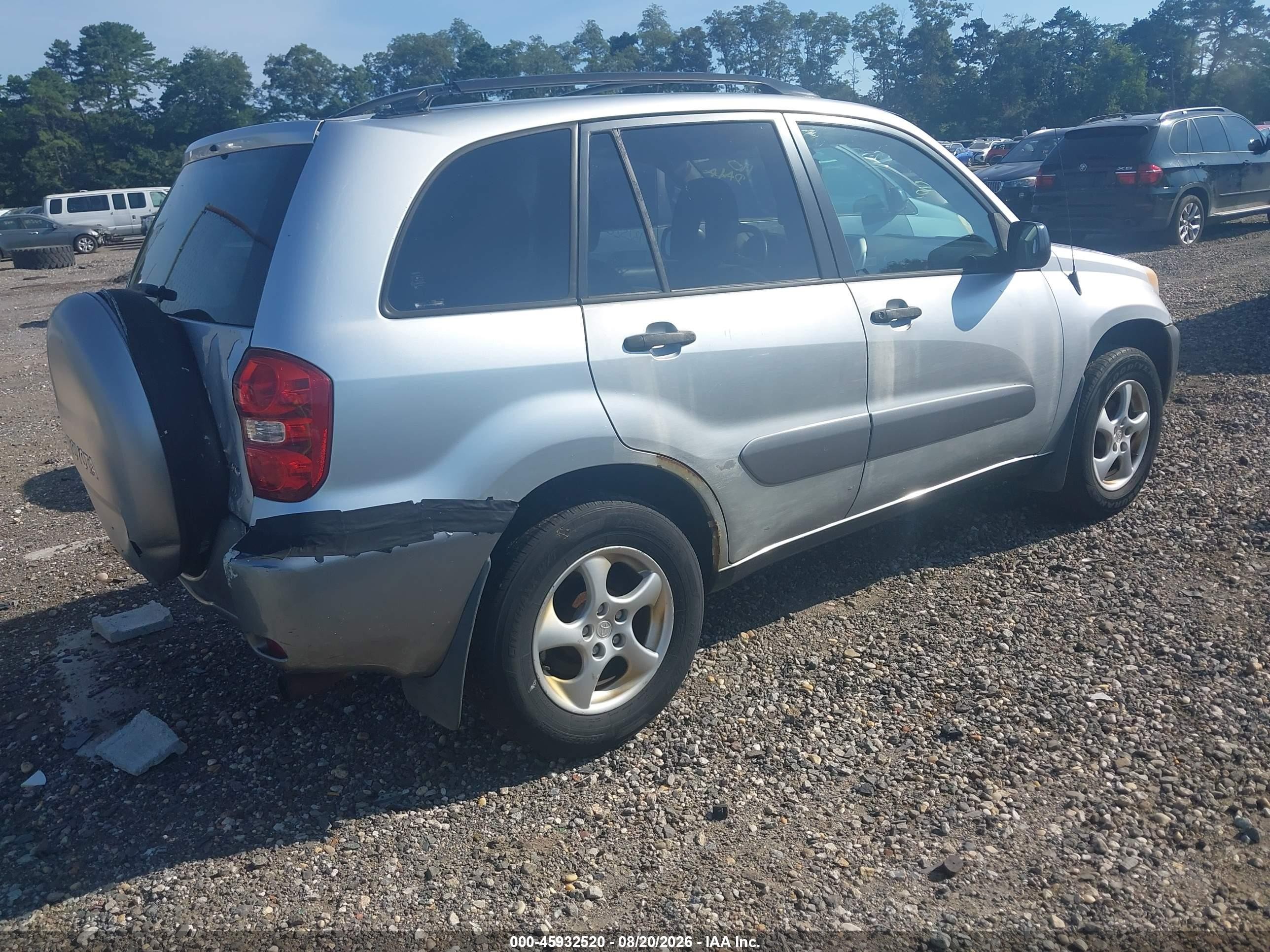 2005 Toyota Rav4   Серый vin: JTEHD20VX56023655
