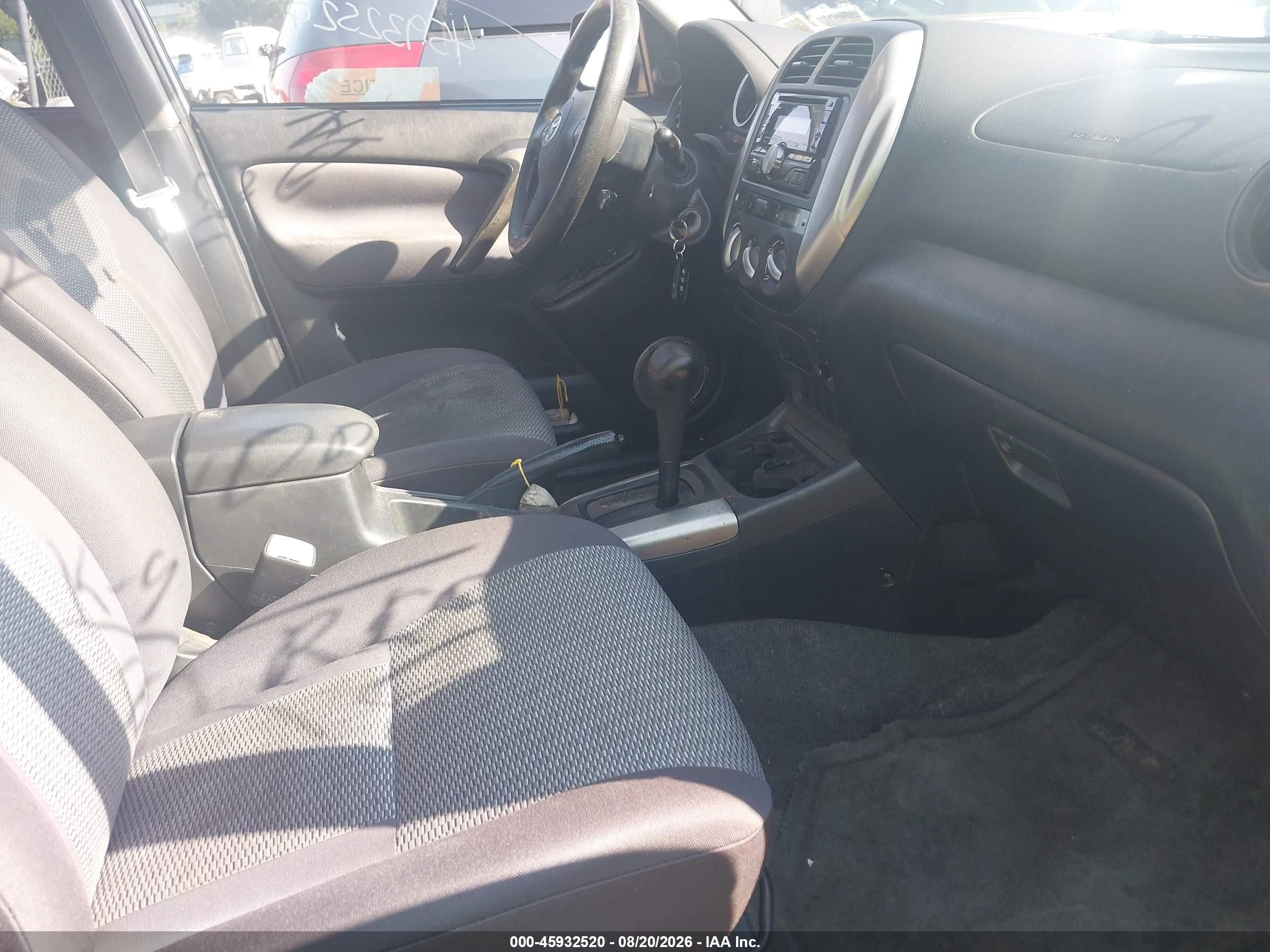 2005 Toyota Rav4   Серый vin: JTEHD20VX56023655