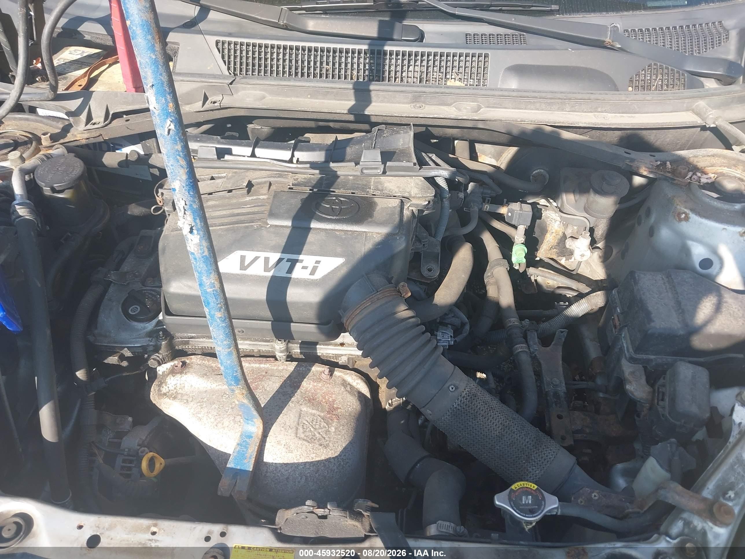 2005 Toyota Rav4   Серый vin: JTEHD20VX56023655