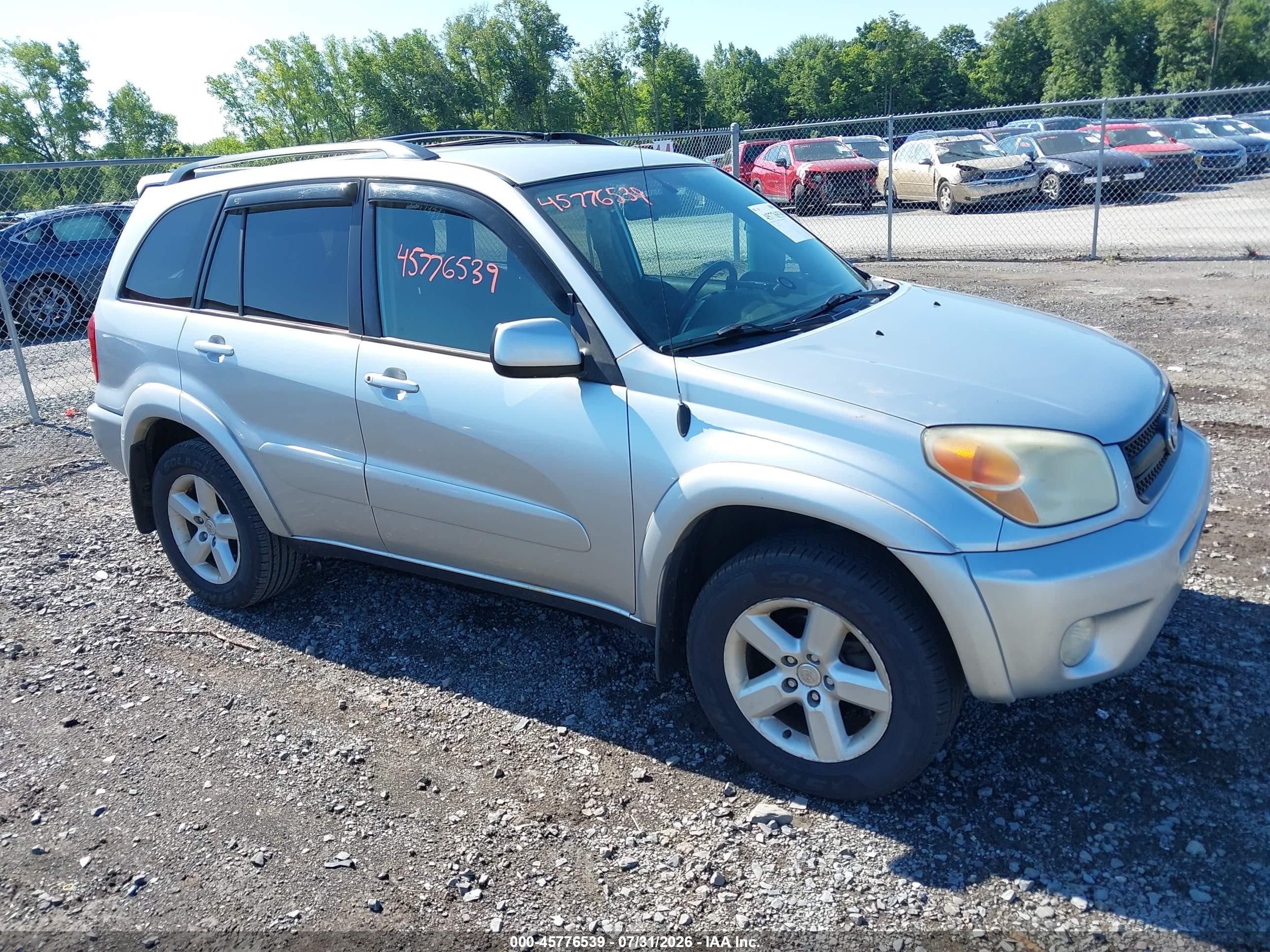 2005 Toyota Rav4   Silver vin: JTEHD20VX56029701