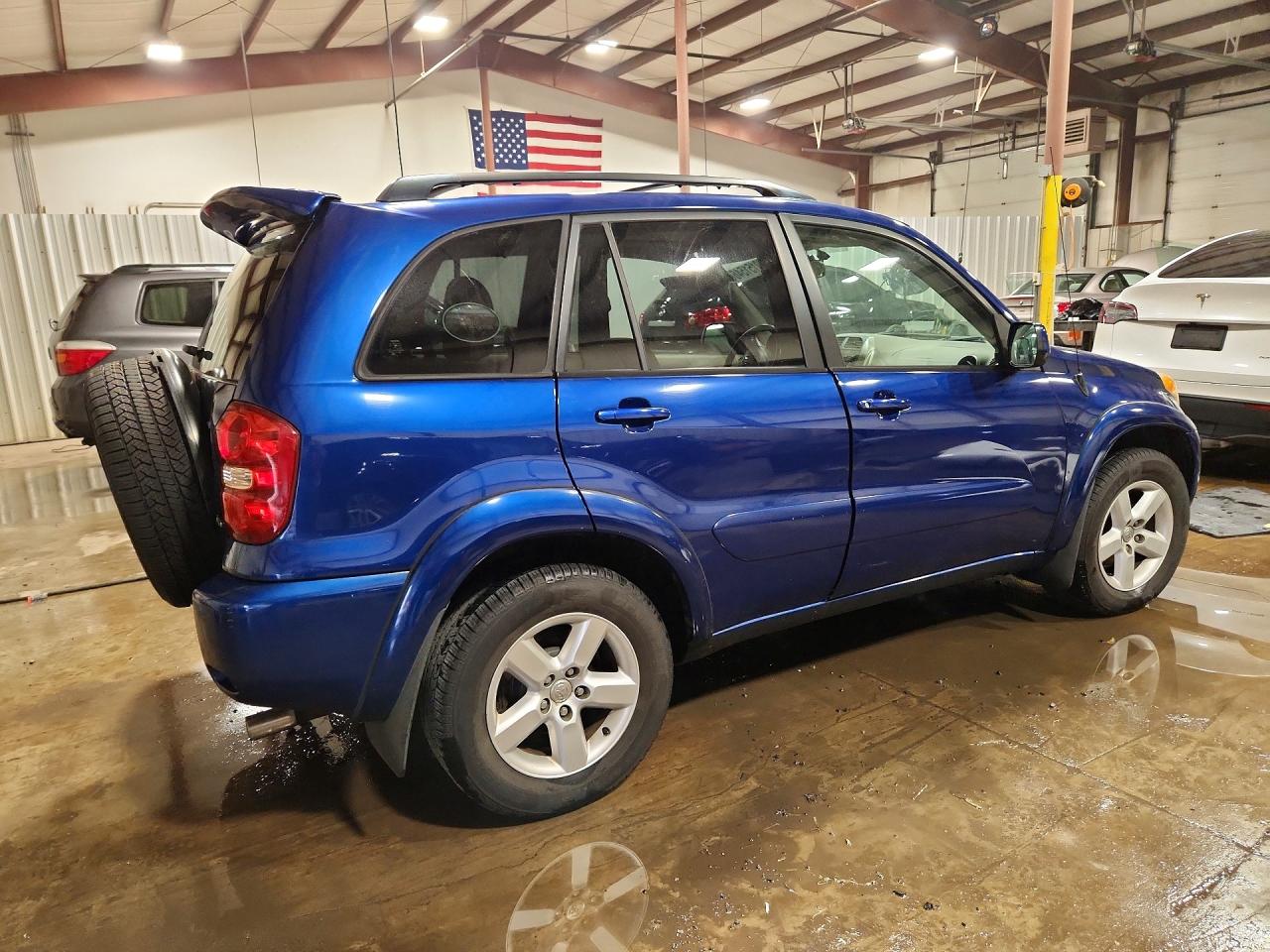 2005 Toyota Rav4 Base Blue vin: JTEHD20VX56033666