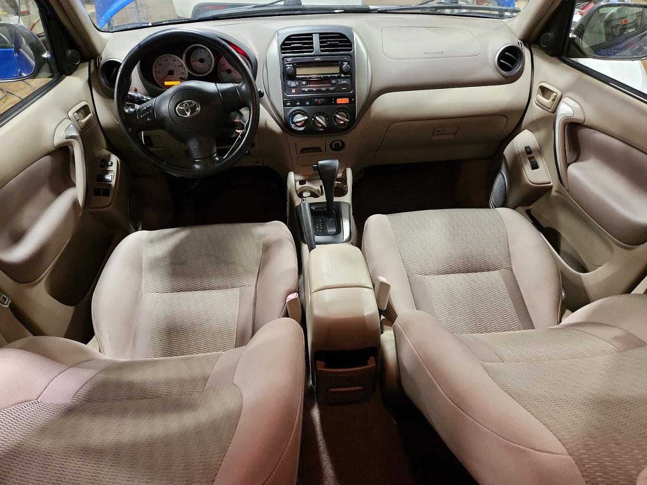 2005 Toyota Rav4 Base Blue vin: JTEHD20VX56033666