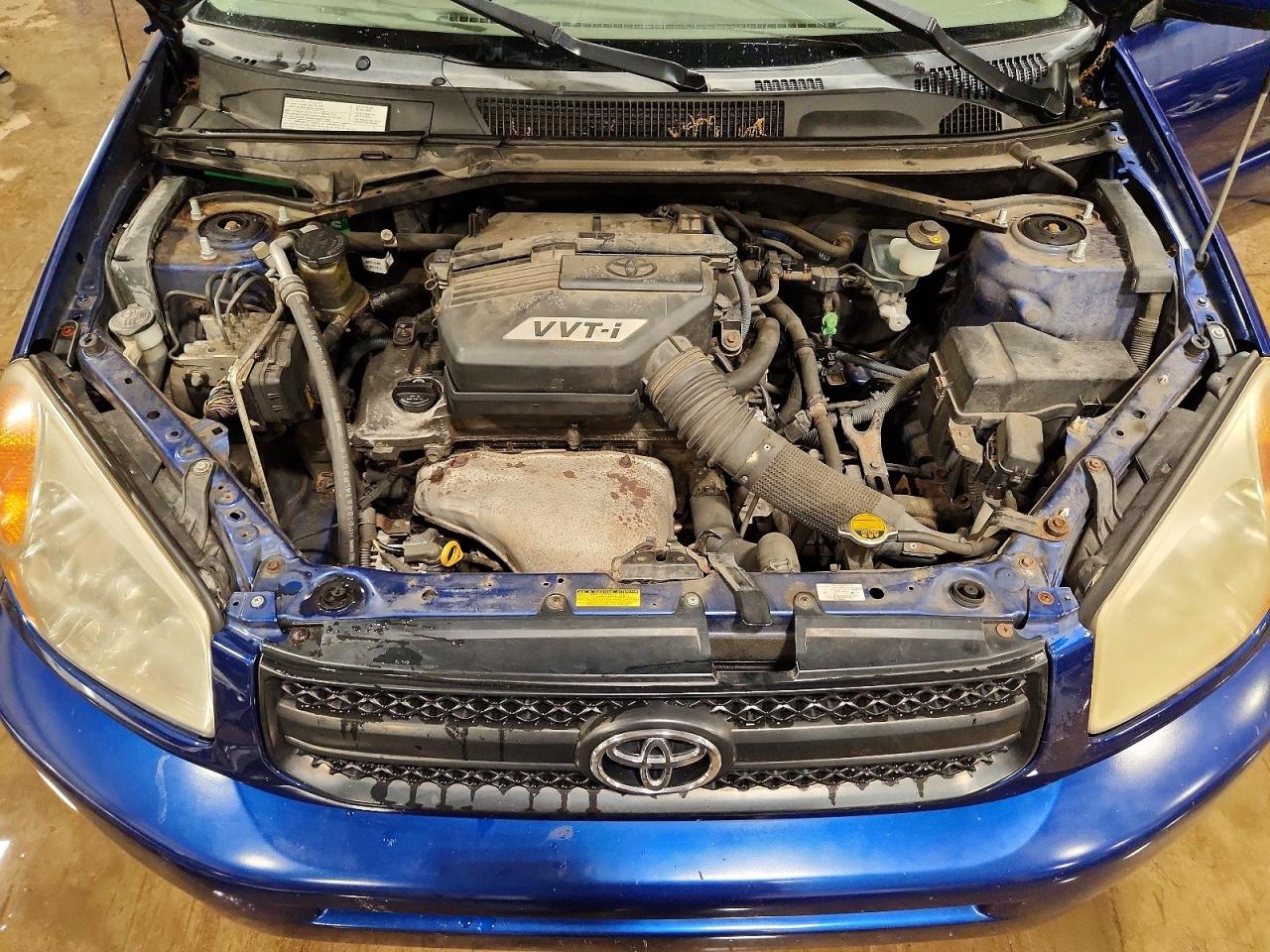 2005 Toyota Rav4 Base Blue vin: JTEHD20VX56033666