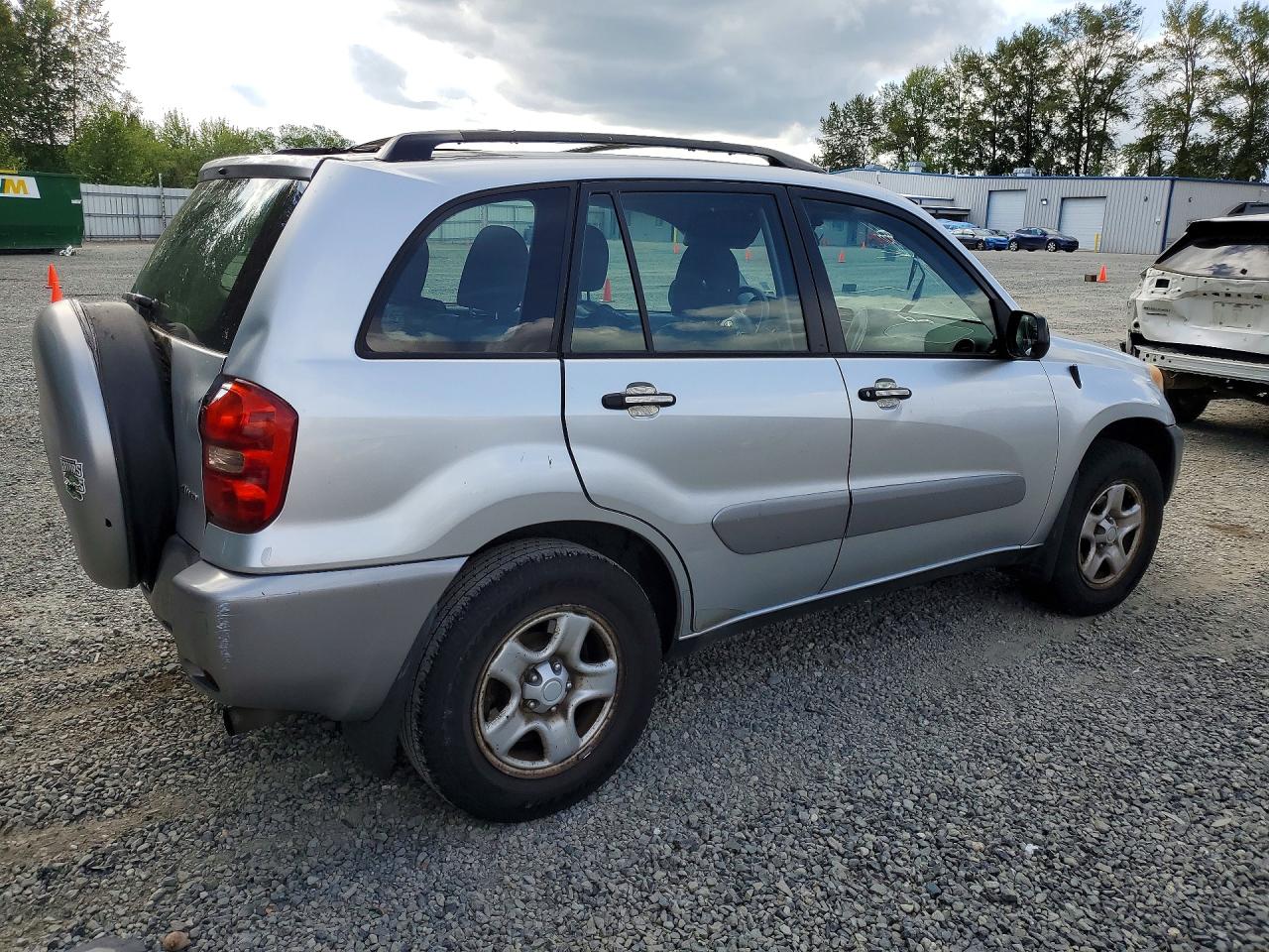 2005 Toyota Rav4 Base Silver vin: JTEHD20VX56037071