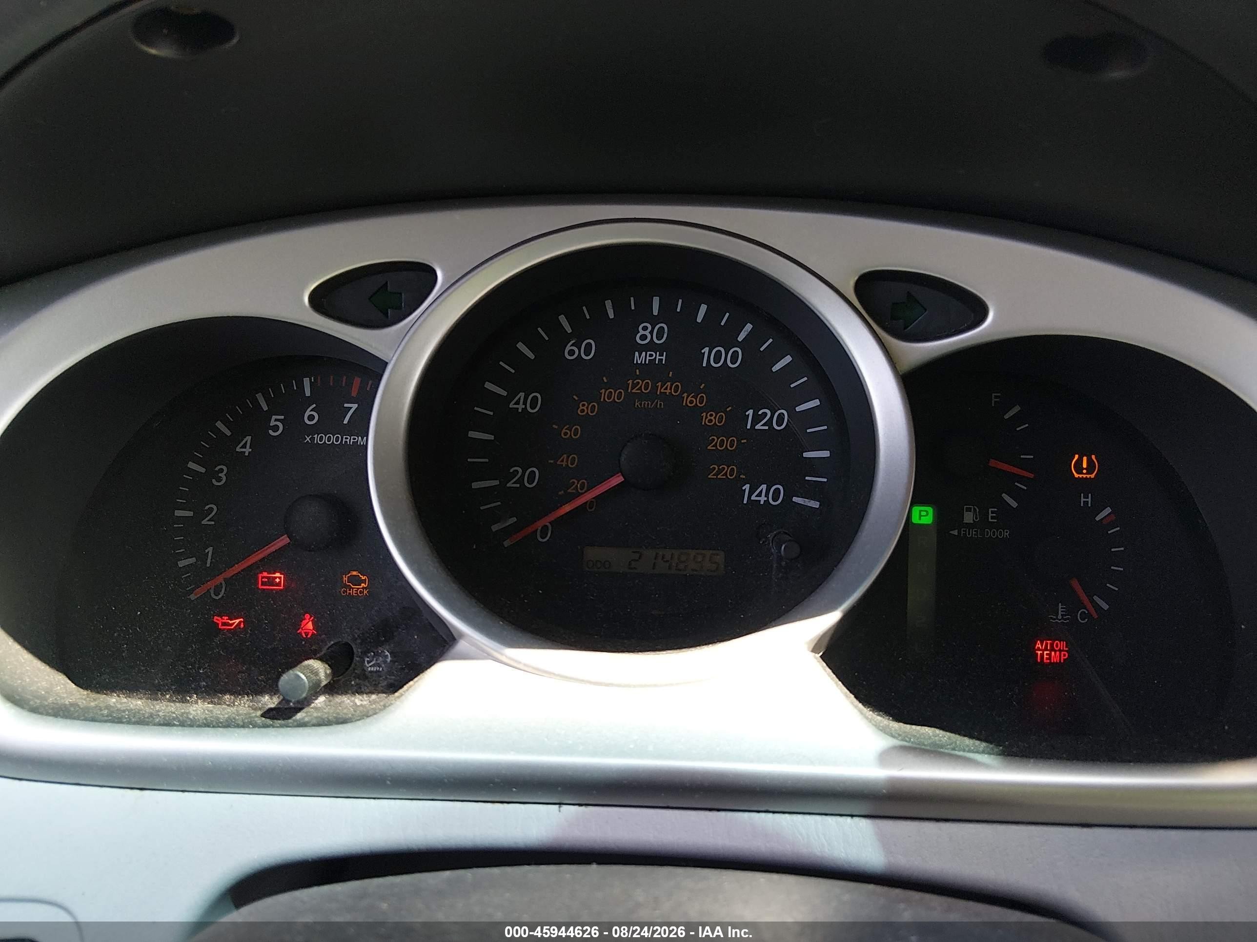 2005 Toyota Highlander   Blue vin: JTEHD21A450037792