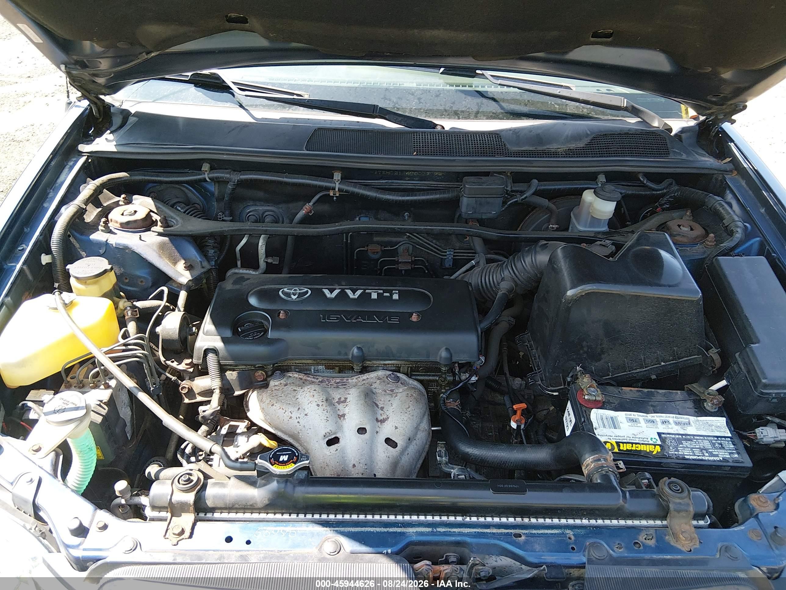 2005 Toyota Highlander   Blue vin: JTEHD21A450037792