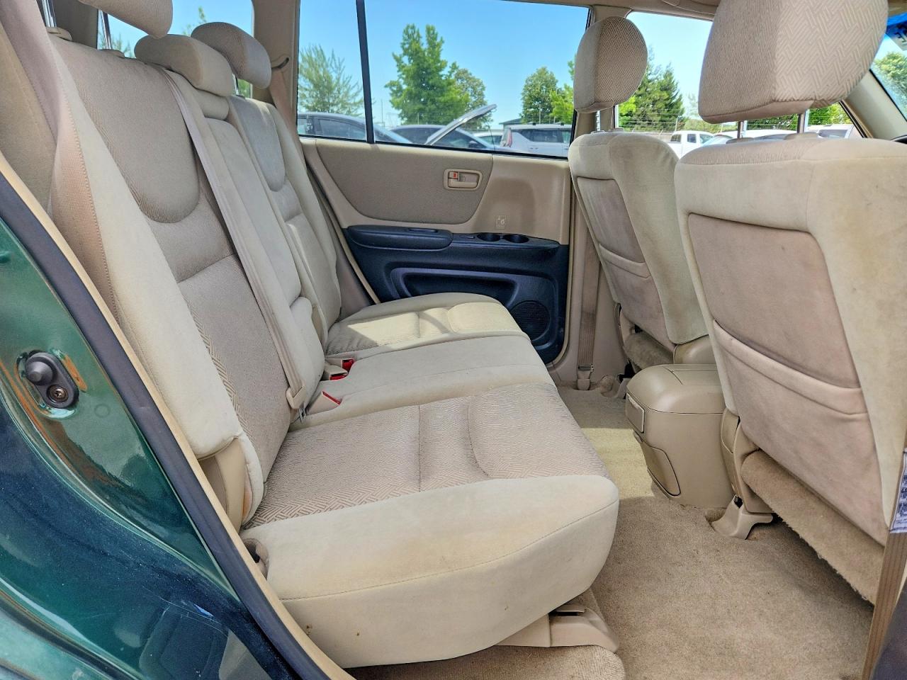 2003 Toyota Highlander Base Green vin: JTEHD21AX30021643