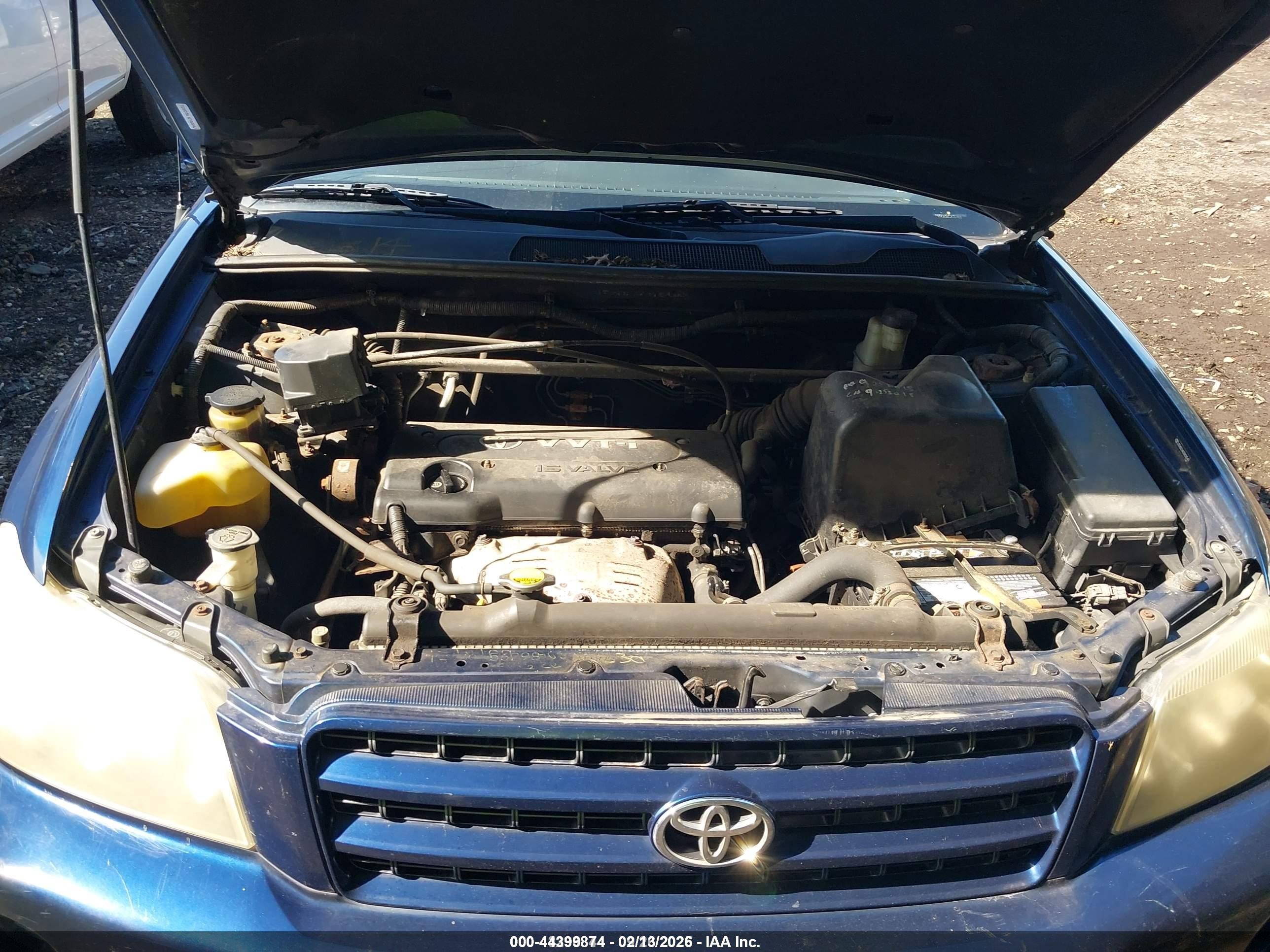 2003 Toyota Highlander   Blue vin: JTEHD21AX30023540