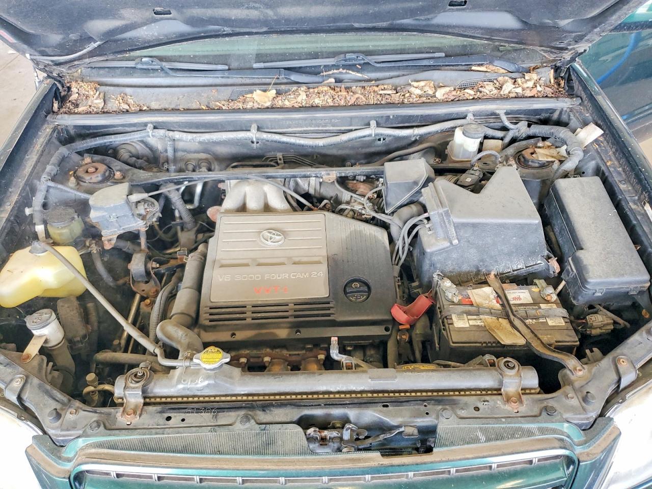 2002 Toyota Highlander Limited Green vin: JTEHF21A020047192