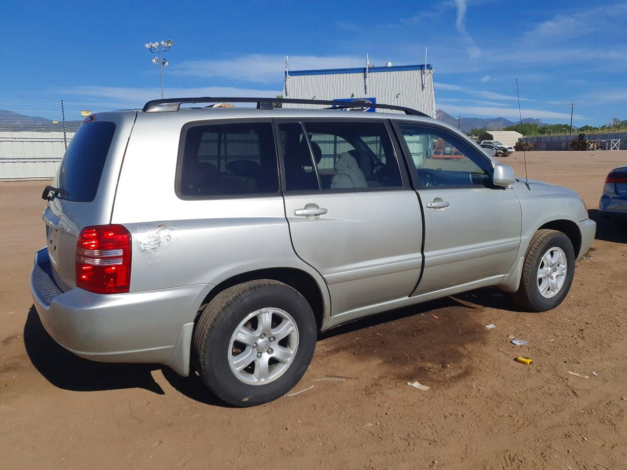 2003 Toyota Highlander Limited Silver vin: JTEHF21A030154700