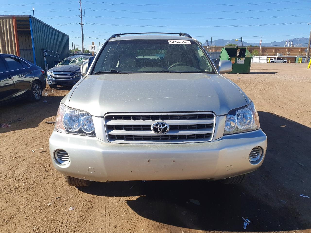 2003 Toyota Highlander Limited Silver vin: JTEHF21A030154700