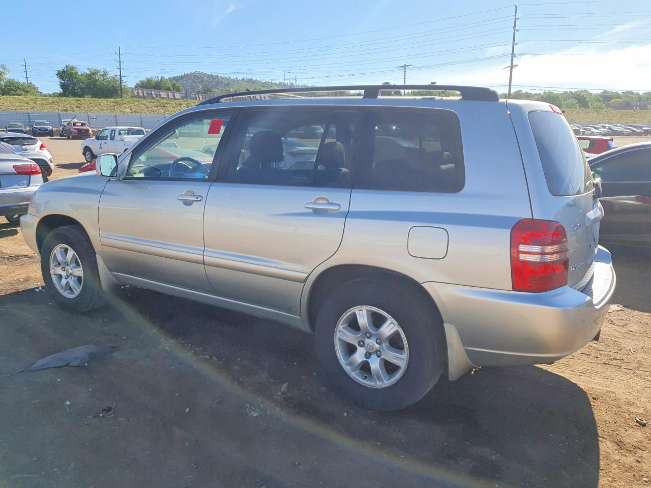 2003 Toyota Highlander Limited Silver vin: JTEHF21A030154700