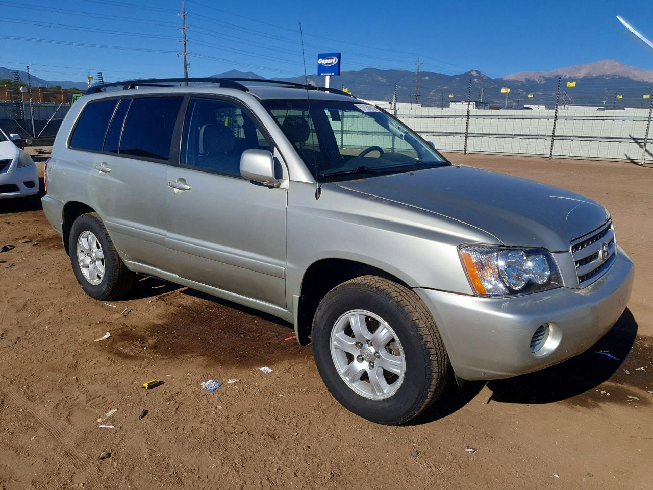 2003 Toyota Highlander Limited Silver vin: JTEHF21A030154700