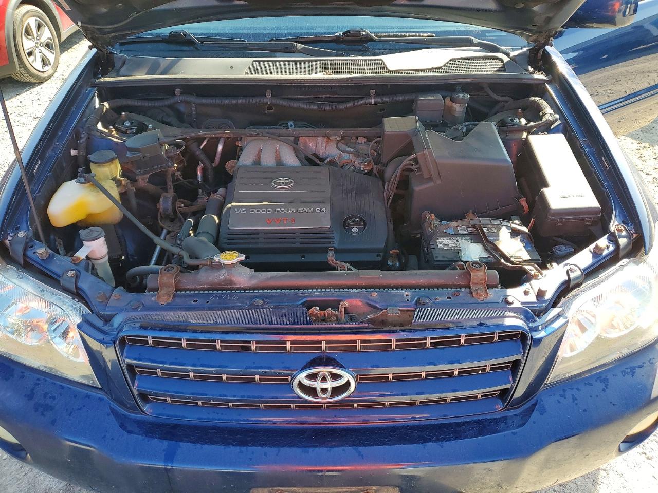 2003 Toyota Highlander Limited Blue vin: JTEHF21A130150591