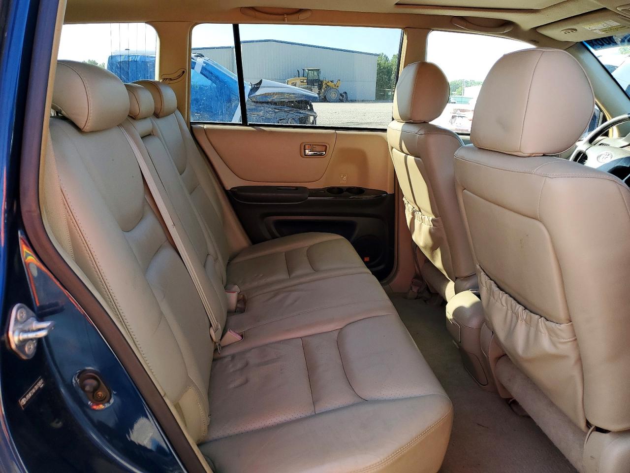 2003 Toyota Highlander Limited Blue vin: JTEHF21A130150591