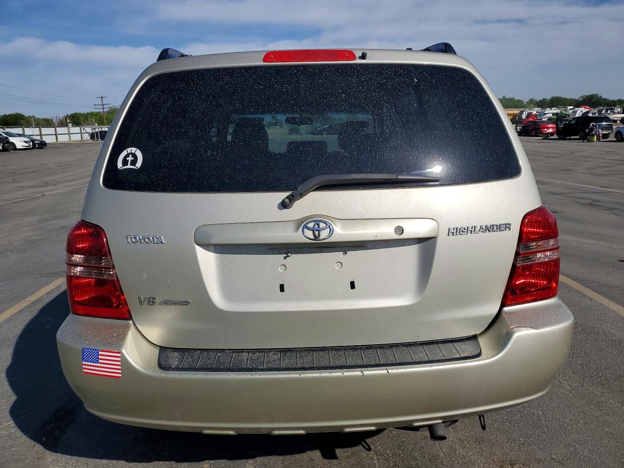 2002 Toyota Highlander Limited Gold vin: JTEHF21A220049655