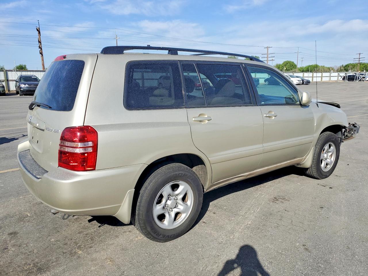 2002 Toyota Highlander Limited Gold vin: JTEHF21A220049655