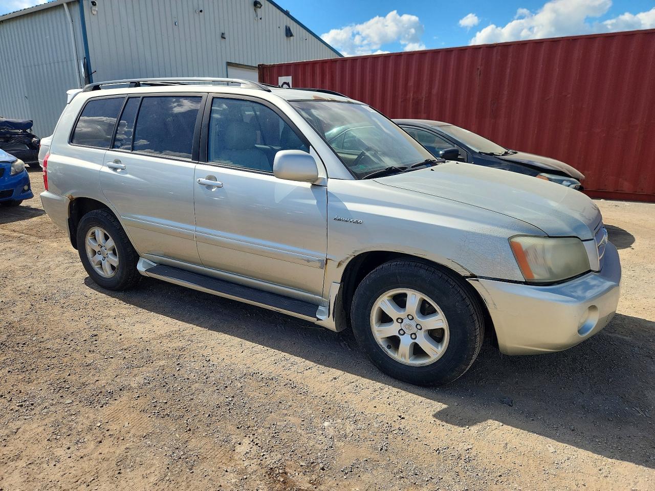 2003 Toyota Highlander Limited Silver vin: JTEHF21A330125014