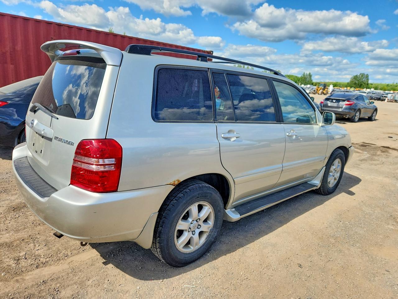2003 Toyota Highlander Limited Silver vin: JTEHF21A330125014