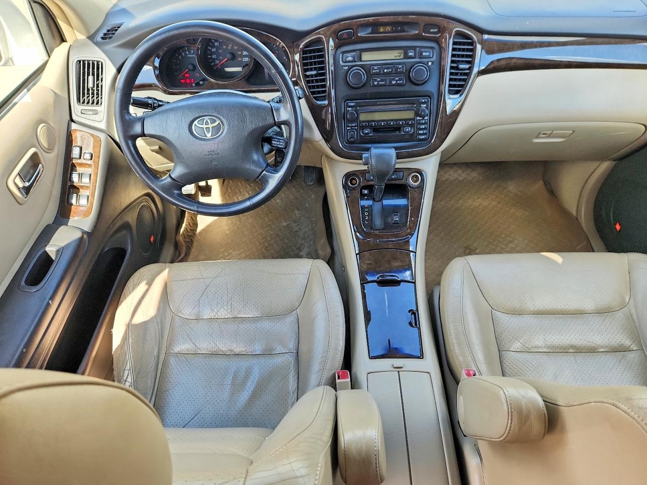 2003 Toyota Highlander Limited Silver vin: JTEHF21A330125014