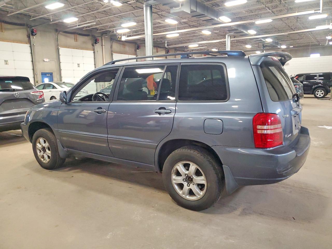 2003 Toyota Highlander Limited Blue vin: JTEHF21A330127720