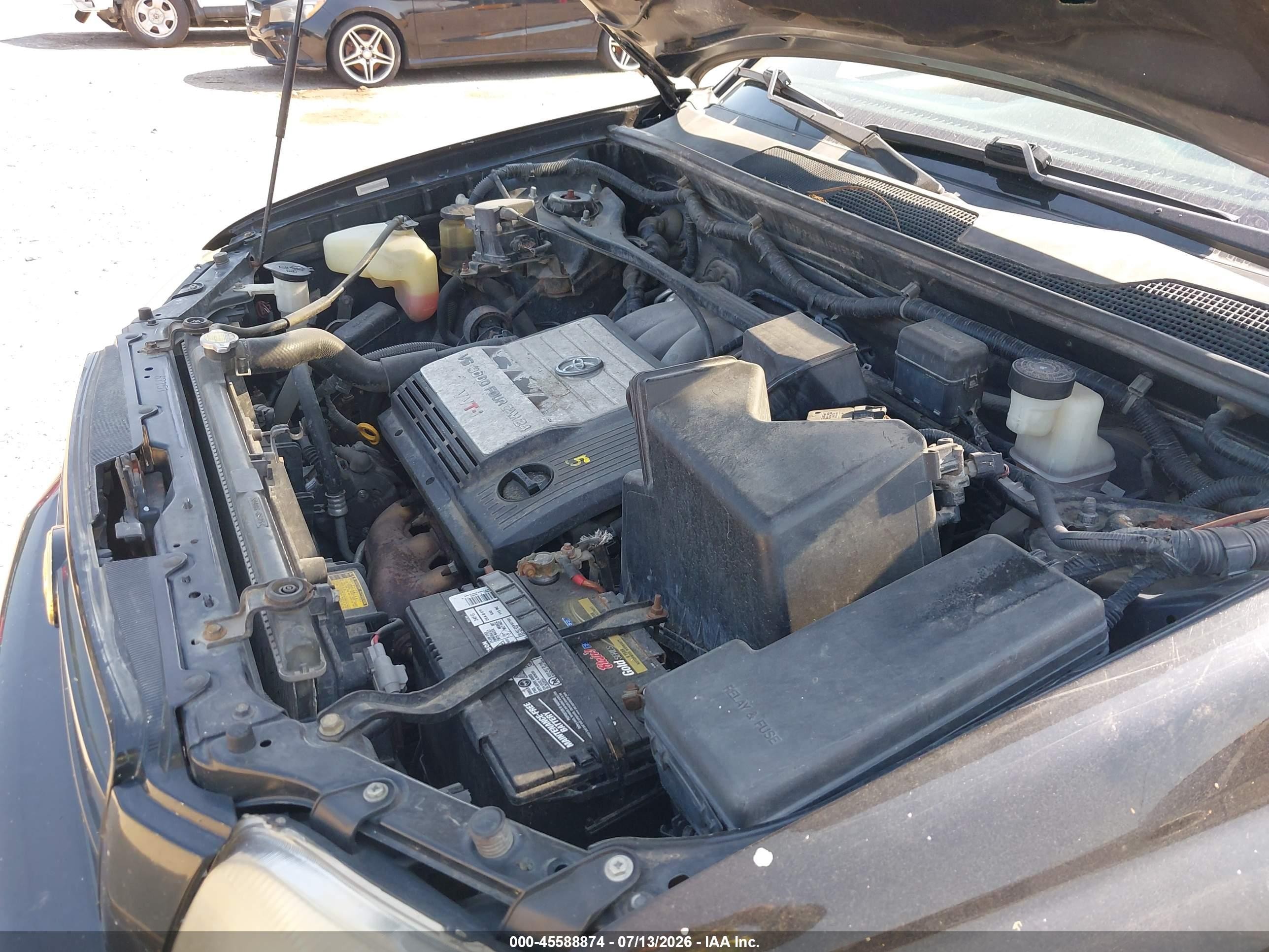 2001 Toyota Highlander V6 Черный vin: JTEHF21A410015733