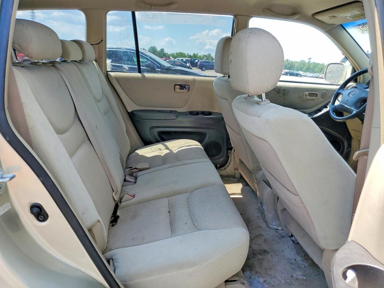 2001 Toyota Highlander Base Золотой vin: JTEHF21A410020916