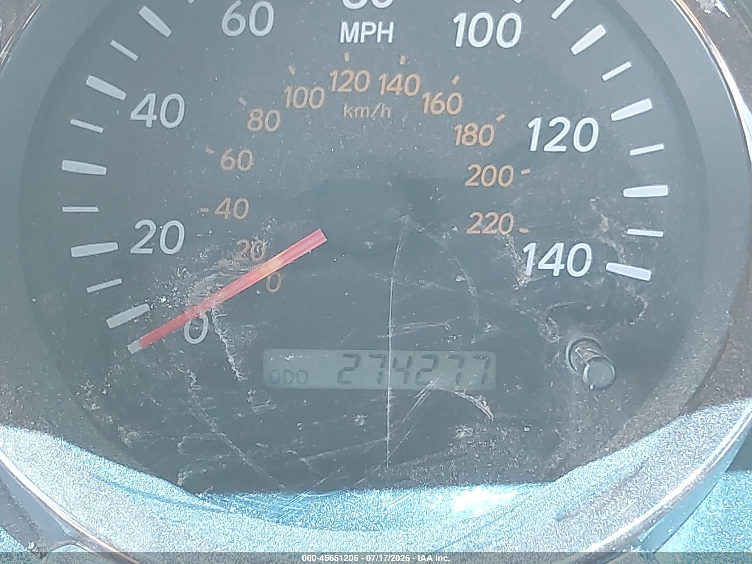2001 Toyota Highlander V6 White vin: JTEHF21A410035111