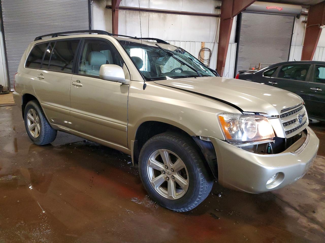 2002 Toyota Highlander Limited Beige vin: JTEHF21A420041878