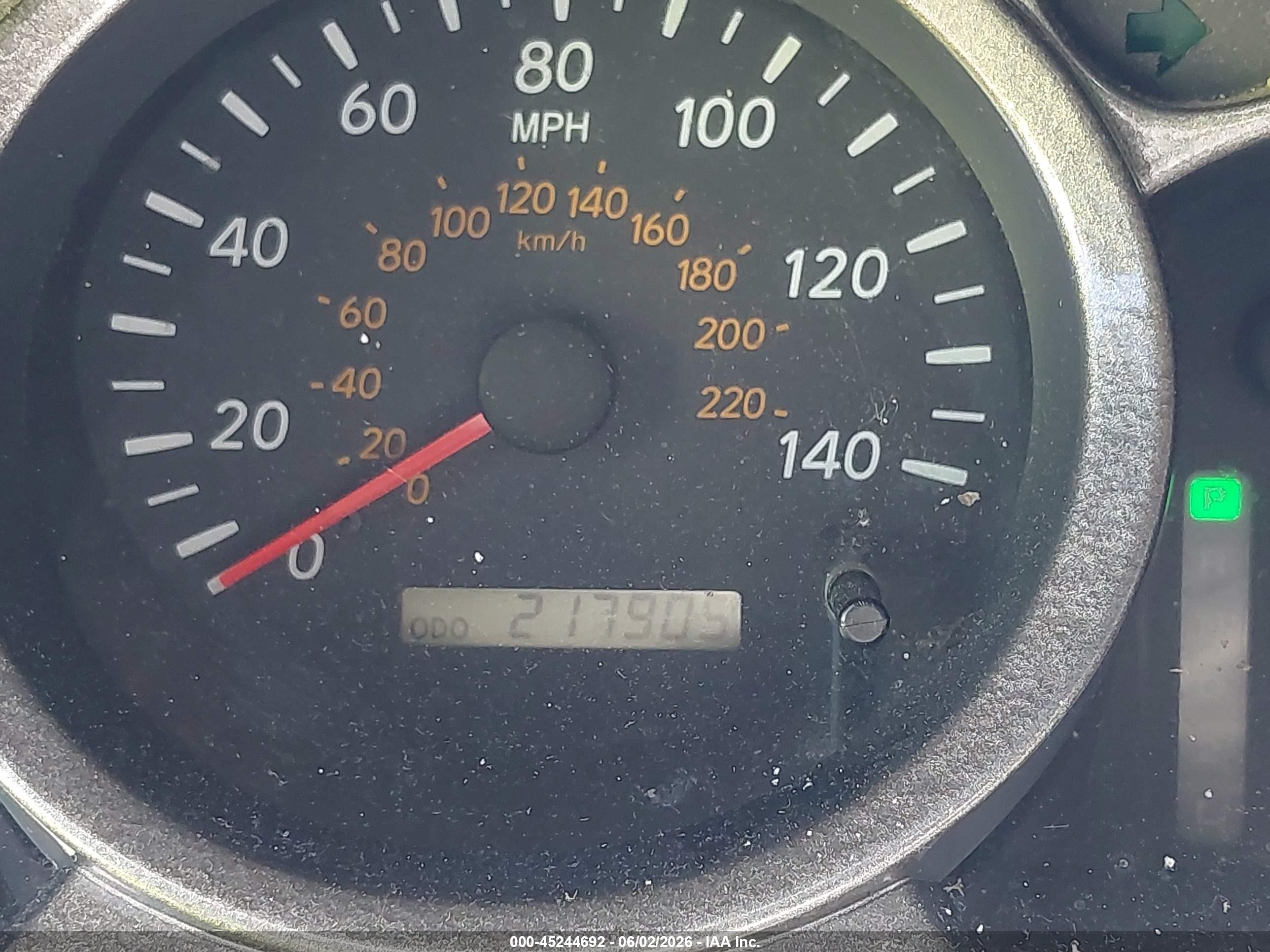 2002 Toyota Highlander V6 White vin: JTEHF21A420047535