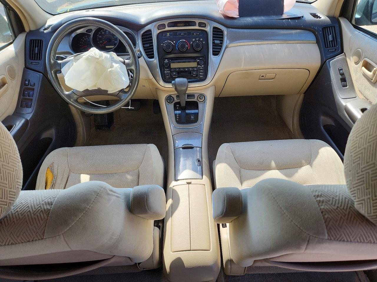 2002 Toyota Highlander Limited Green vin: JTEHF21A520042375